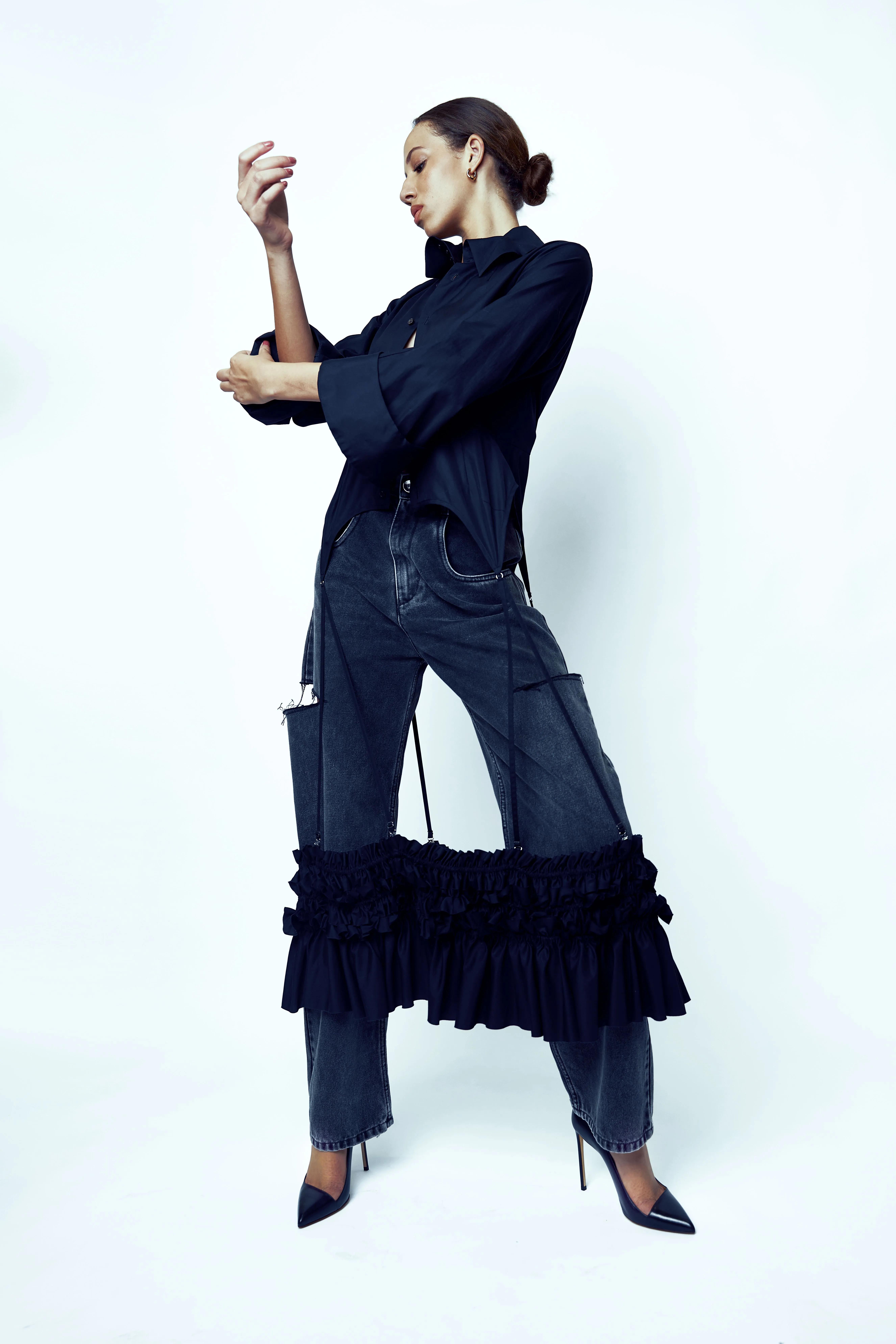 Editorial shoot for Wallflower Mgmt by Emily Emerson in Dallas, TX